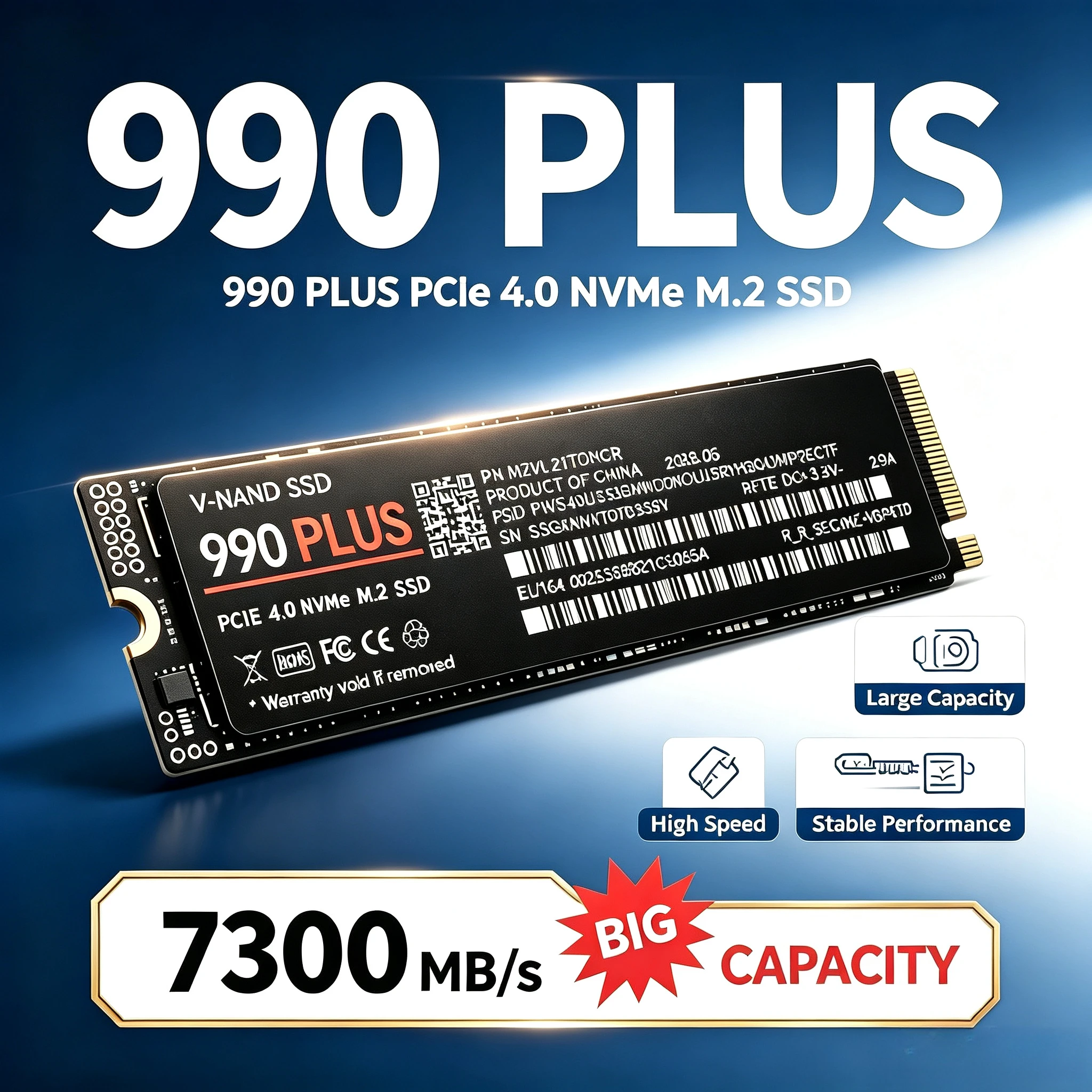 NEW 990 Plus M.2 NVMe PCIe 4.0 - đánh giá và giá M.2 Nvme 4Tb Pcie 4.0 Ssd