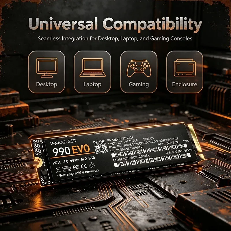 Original 990 EVO NVMe M.2 2280 - đánh giá và giá M.2 Nvme 4Tb Pcie 4.0 Ssd