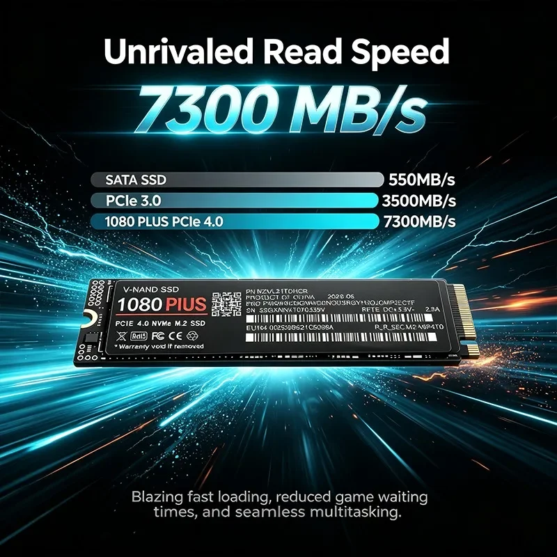 1080 Plus M.2 NVMe PCIe 4.0 SS - đánh giá và giá M.2 Nvme 4Tb Pcie 4.0 Ssd
