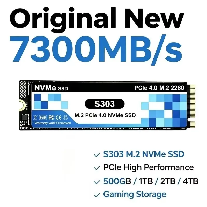 Original S303 M.2 NVMe Interna - đánh giá và giá M.2 Nvme 4Tb Pcie 4.0 Ssd