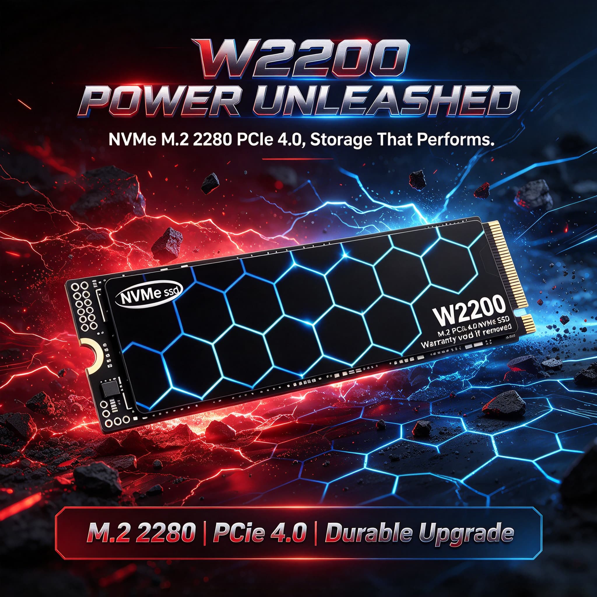 2026 New Fast Speed W2200 High - đánh giá và giá M.2 Nvme 4Tb Pcie 4.0 Ssd