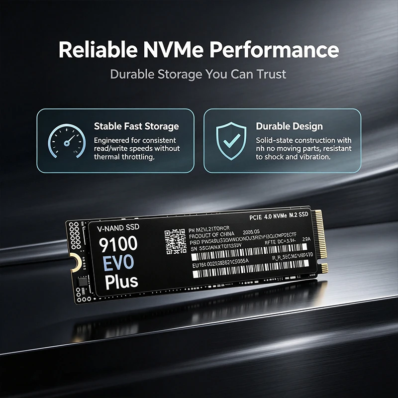 9100 EVO PLUS M.2 NVMe SSD – L - đánh giá và giá M.2 Nvme 4Tb Pcie 4.0 Ssd