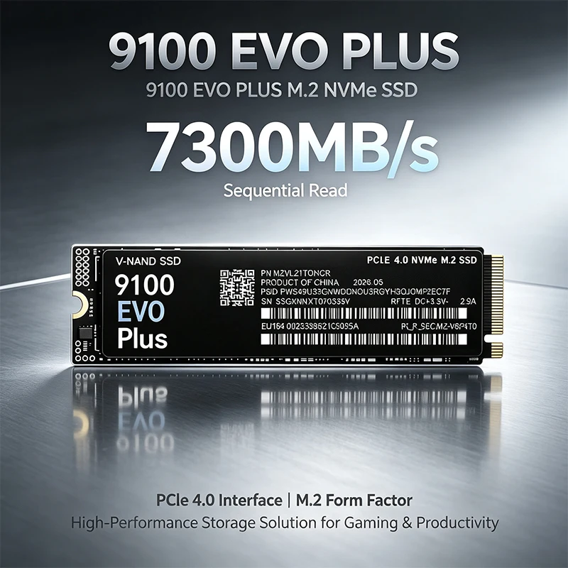 9100 EVO PLUS M.2 NVMe SSD – L - đánh giá và giá M.2 Nvme 4Tb Pcie 4.0 Ssd