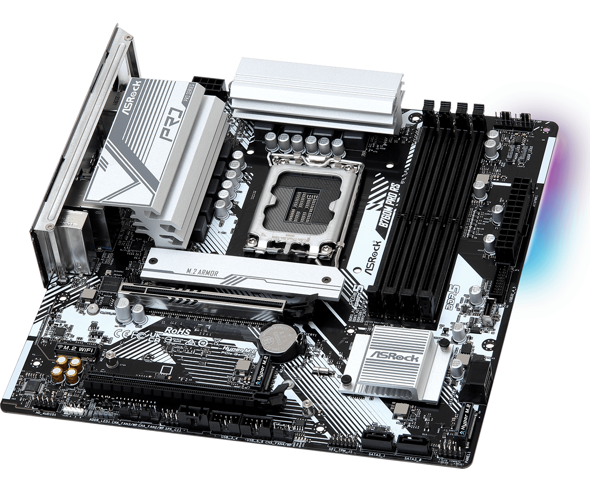 ASRock B760M Pro RS Motherboar - đánh giá và giá Lga 1700 Ddr5 Itx Motherboard