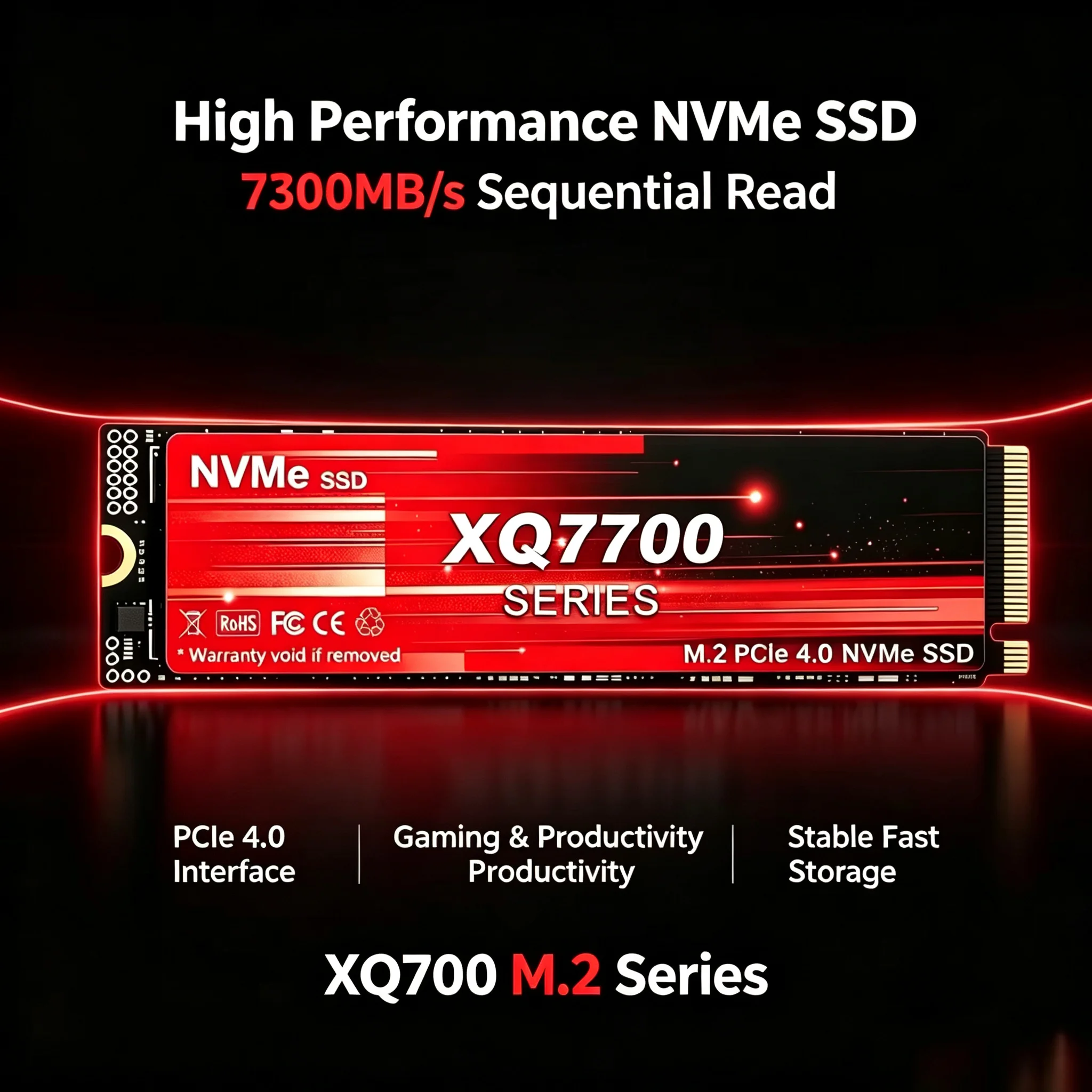 Original XQ7700 500GB-4TB M.2  - đánh giá và giá M.2 Nvme 4Tb Pcie 4.0 Ssd