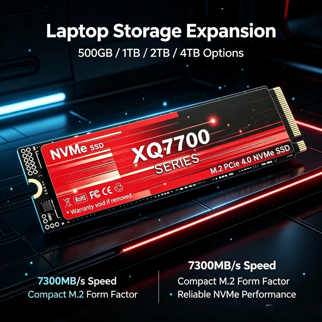 Original XQ7700 500GB-4TB M.2  - đánh giá và giá M.2 Nvme 4Tb Pcie 4.0 Ssd