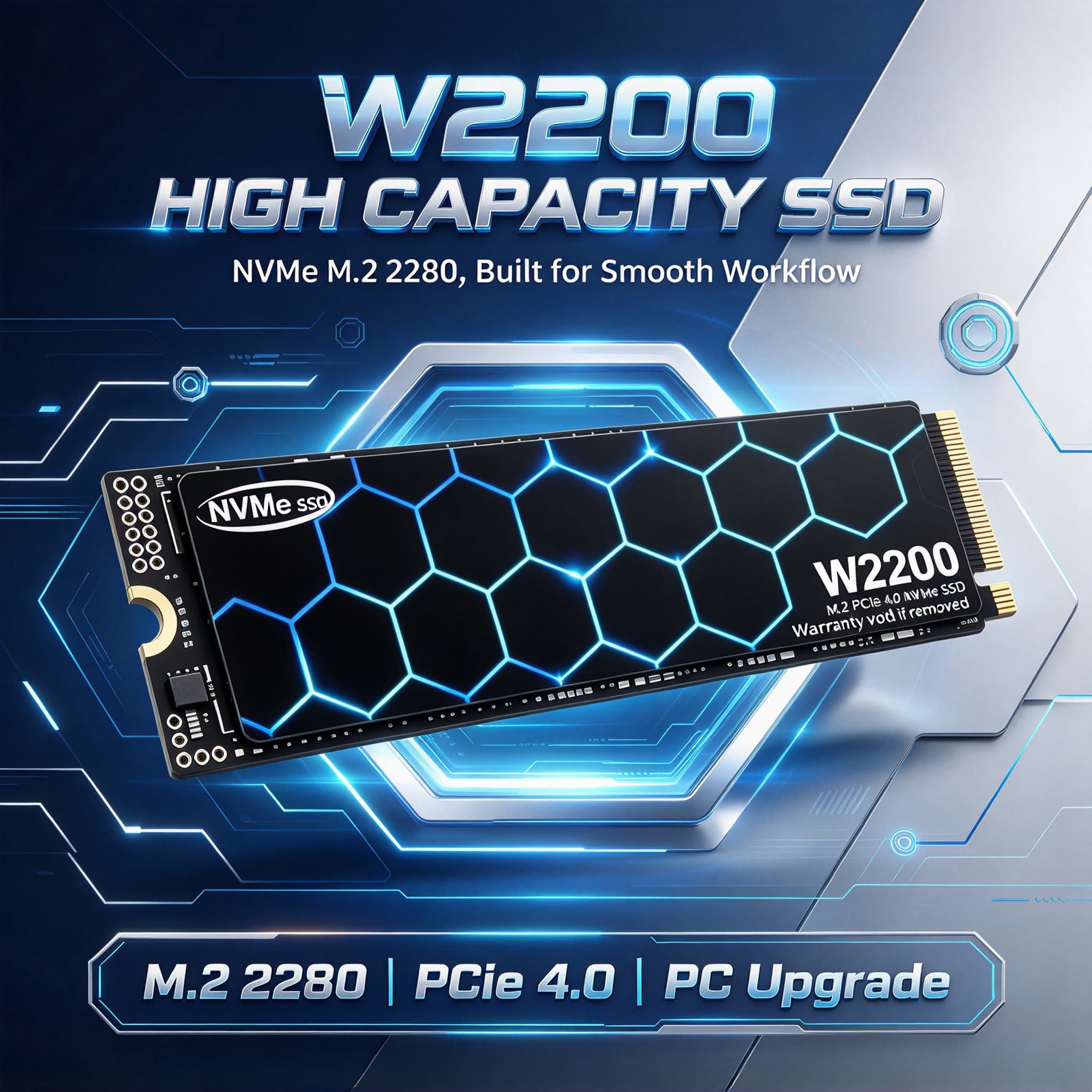 New 2026 Fast Speed W2200 High - đánh giá và giá M.2 Nvme 4Tb Pcie 4.0 Ssd