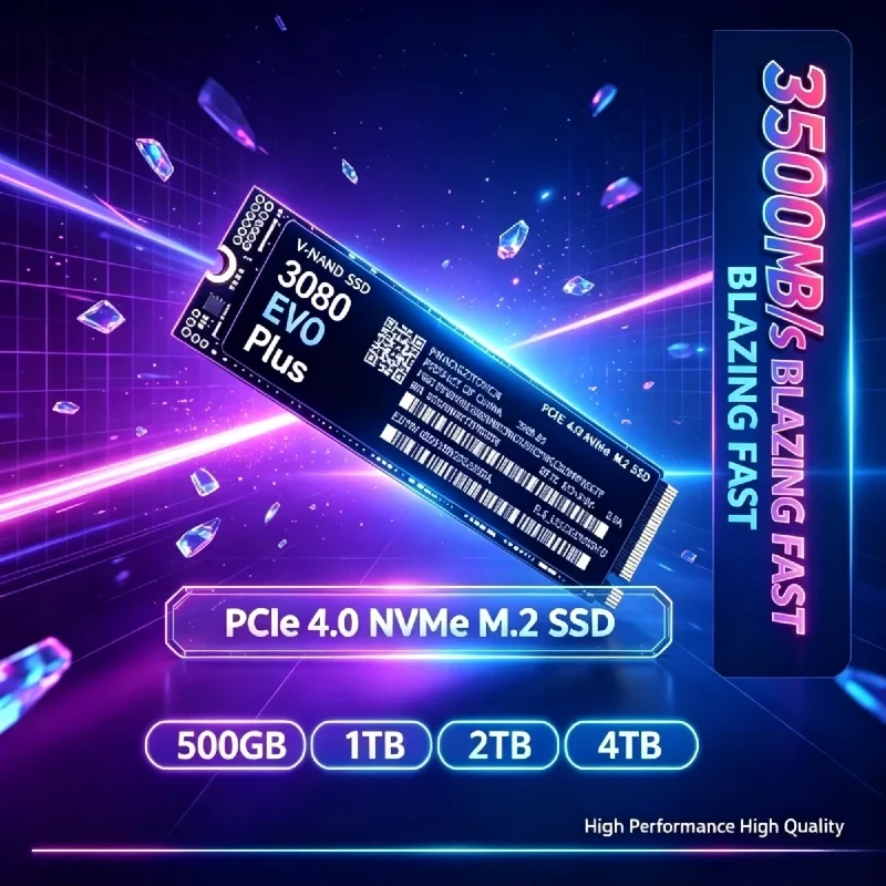 3080 EVO Plus 1TB 2TB 4TB M.2  - đánh giá và giá M.2 Nvme 4Tb Pcie 4.0 Ssd