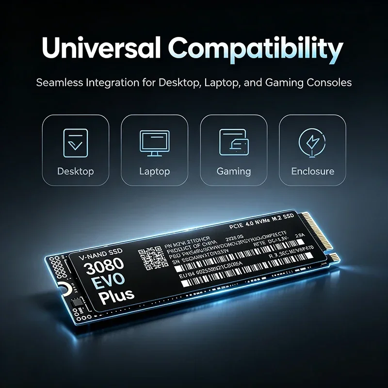 3080 EVO Plus 1TB 2TB 4TB M.2  - đánh giá và giá M.2 Nvme 4Tb Pcie 4.0 Ssd