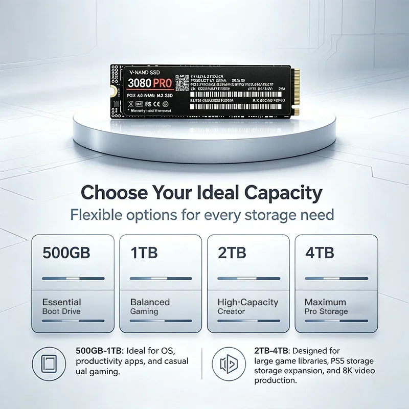 Internal Solid State Drive 308 - đánh giá và giá M.2 Nvme 4Tb Pcie 4.0 Ssd